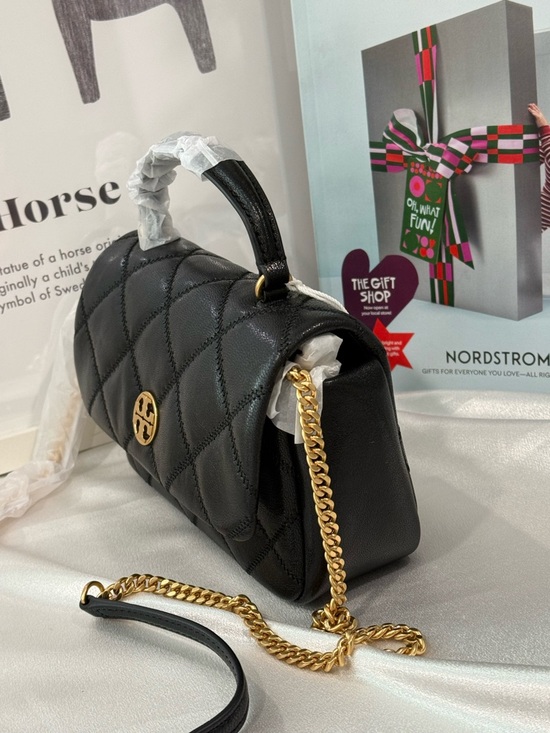 Tory Burch Willa Mini Top handle crossbody bag black167621 - Picture 2 of 11